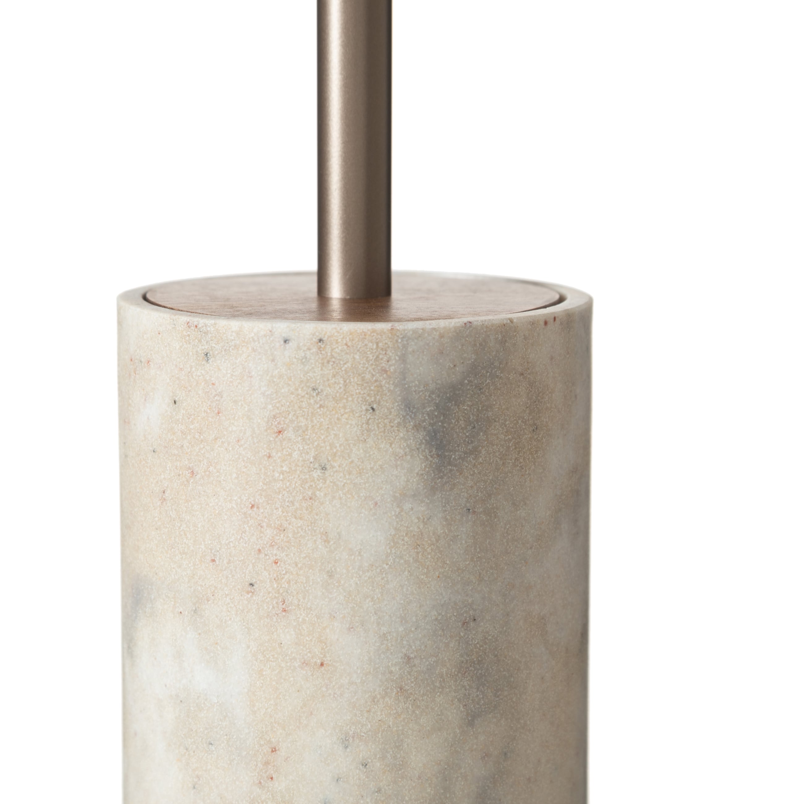 BOHO TUVALET FIRÇASI EKRU