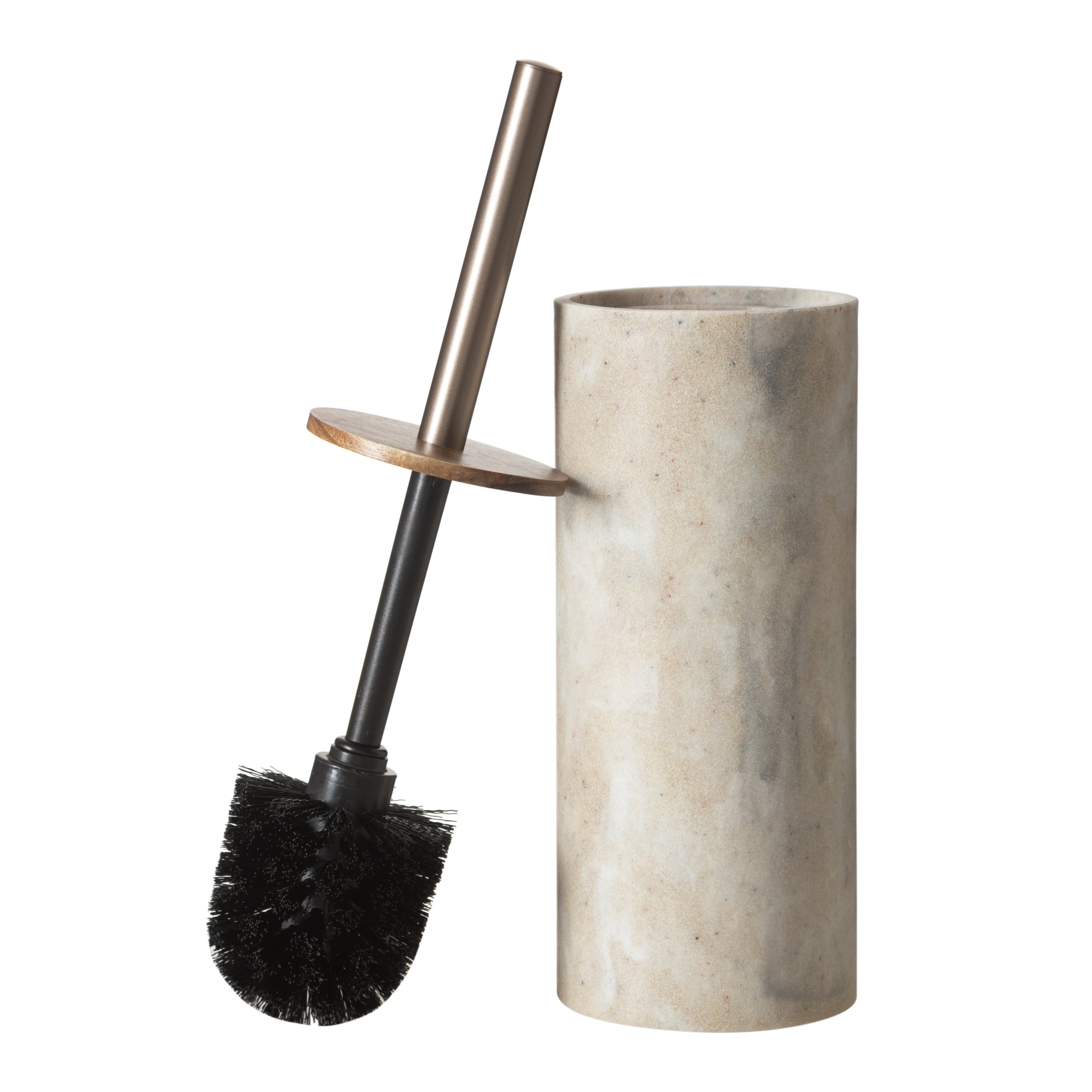 BOHO TUVALET FIRÇASI EKRU