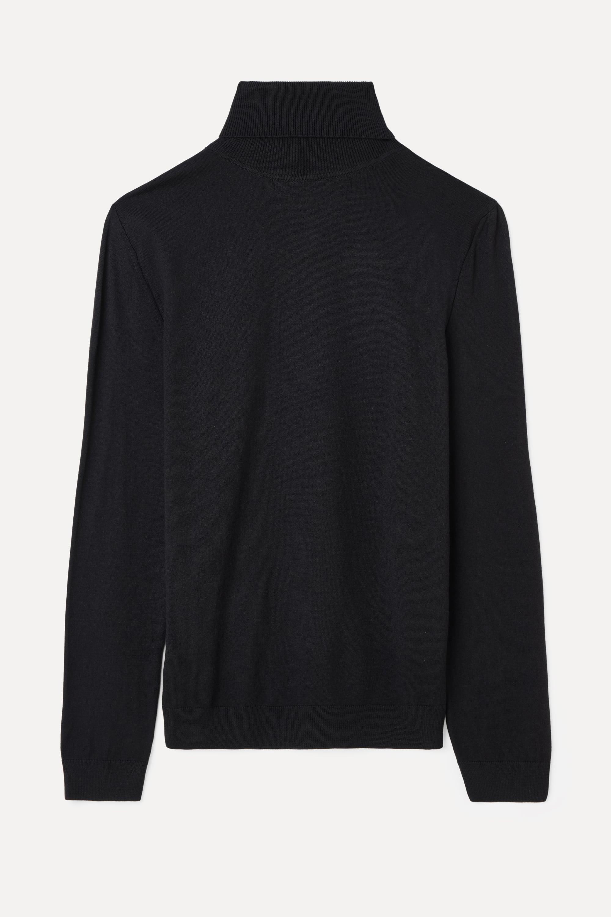 FITTED BALIKÇI YAKA TRİKO KAZAK