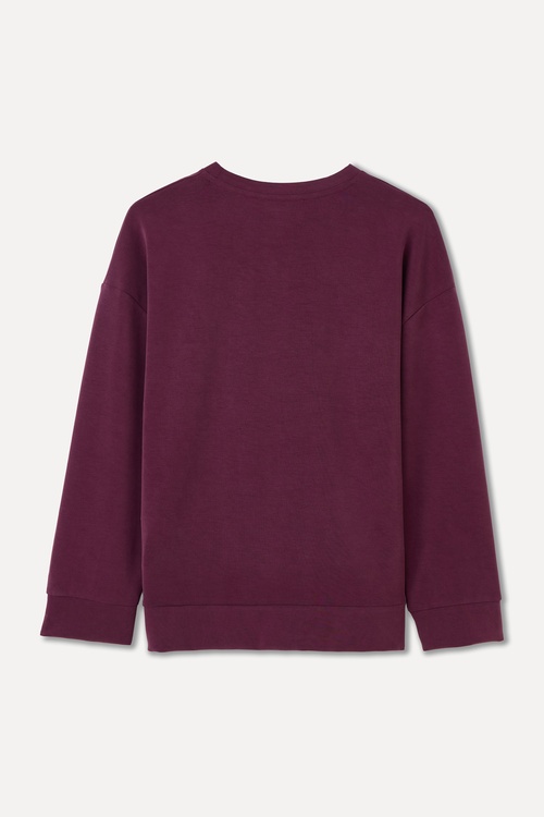  LOOSE FIT BİSİKLET YAKA SWEATSHIRT