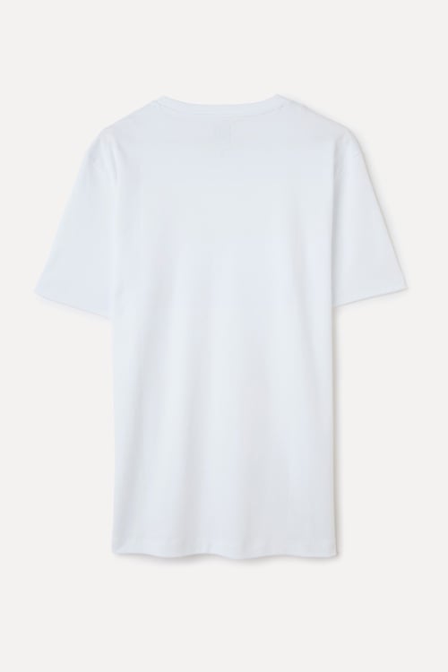 COMFORT FIT BİSİKLET YAKA T-SHIRT