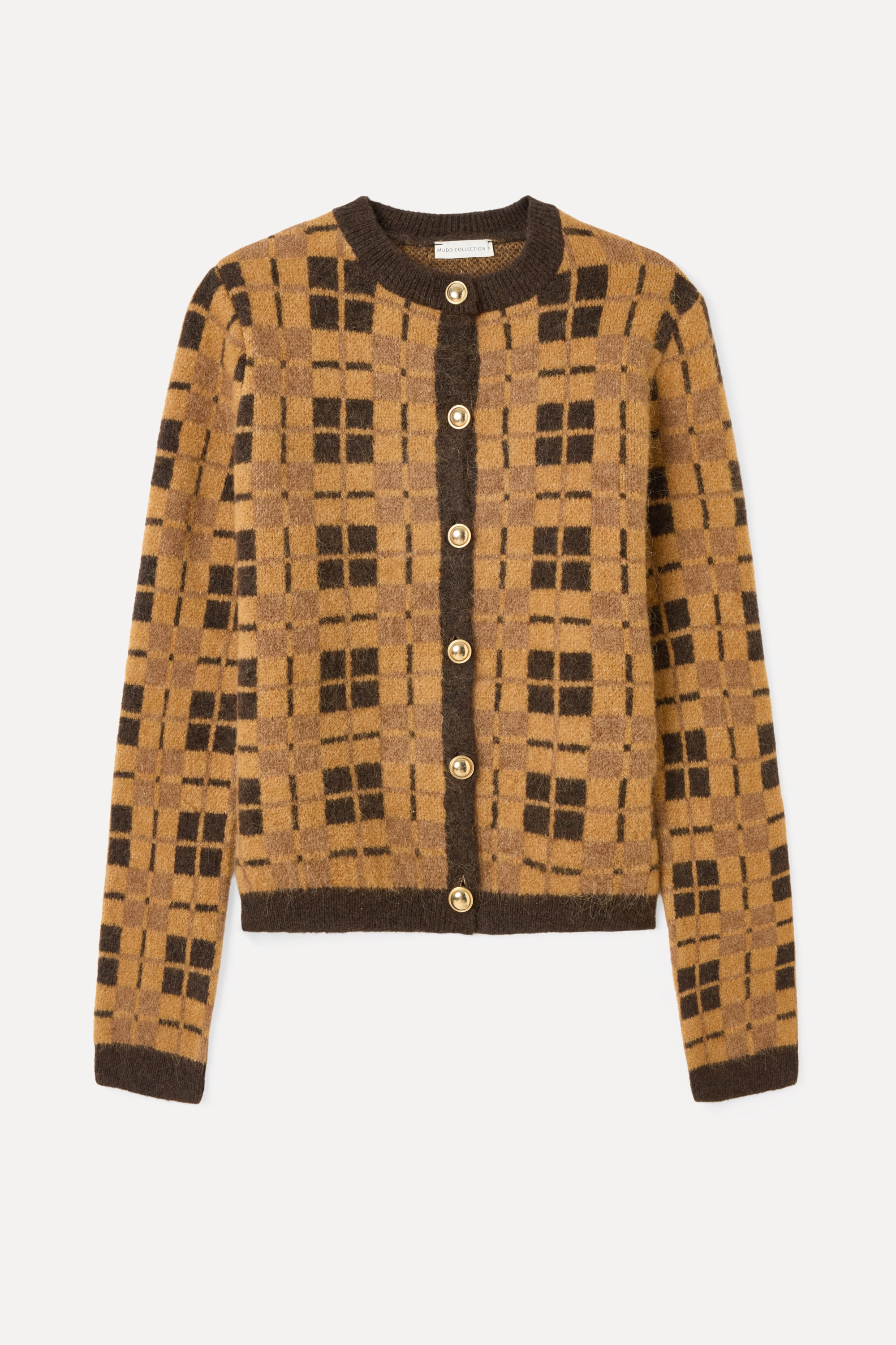 JAKARLI EKOSELİ BİSİKLET YAKA HIRKA