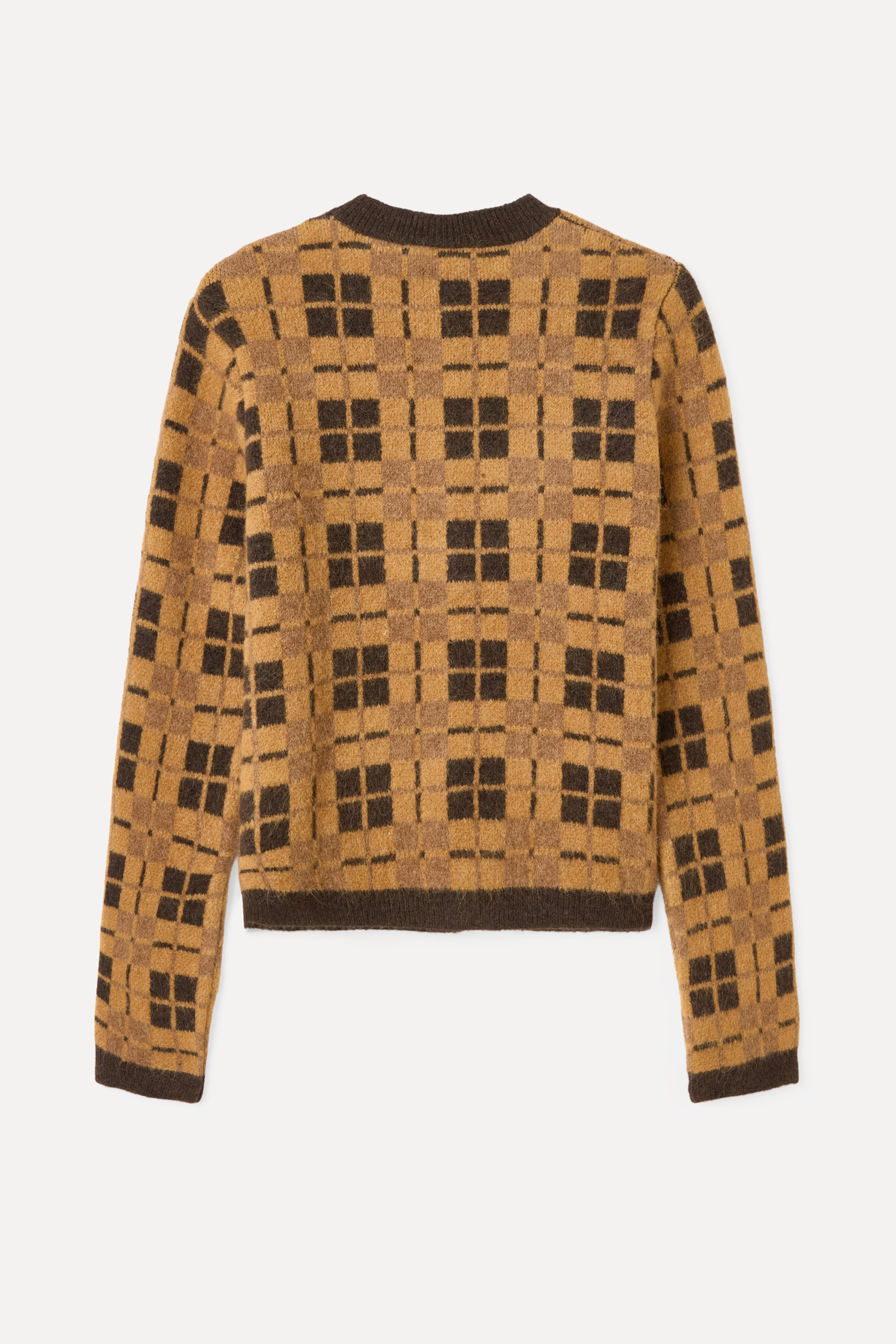 JAKARLI EKOSELİ BİSİKLET YAKA HIRKA