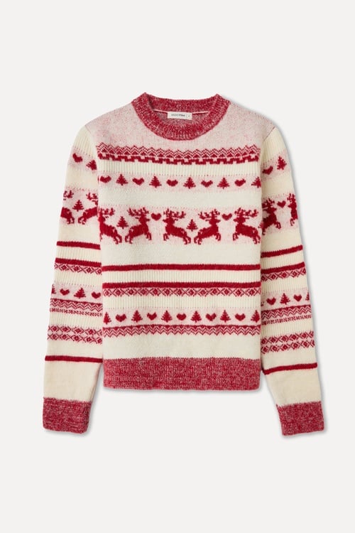 JAKARLI BİSİKLET YAKA KAZAK