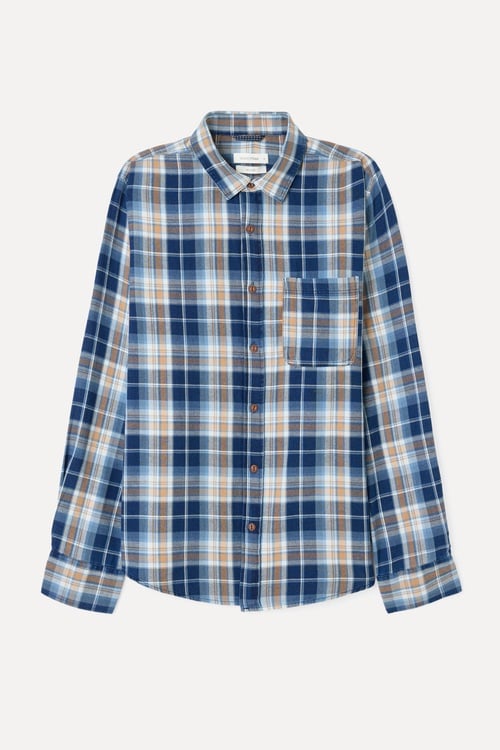  REGULAR FIT EKOSELİ UZUN KOLLU GÖMLEK