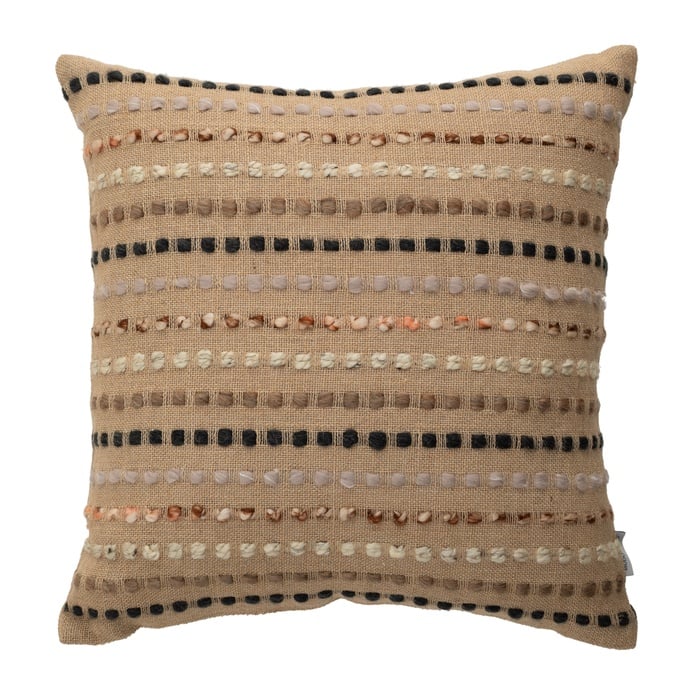 VALENTINA SOFT JÜT KIRLENT 45X45