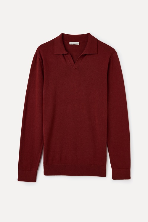  POLO YAKA TRİKO KAZAK