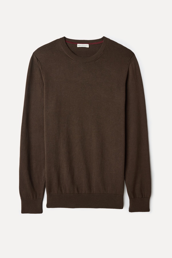 BİSİKLET YAKA TRİKO KAZAK