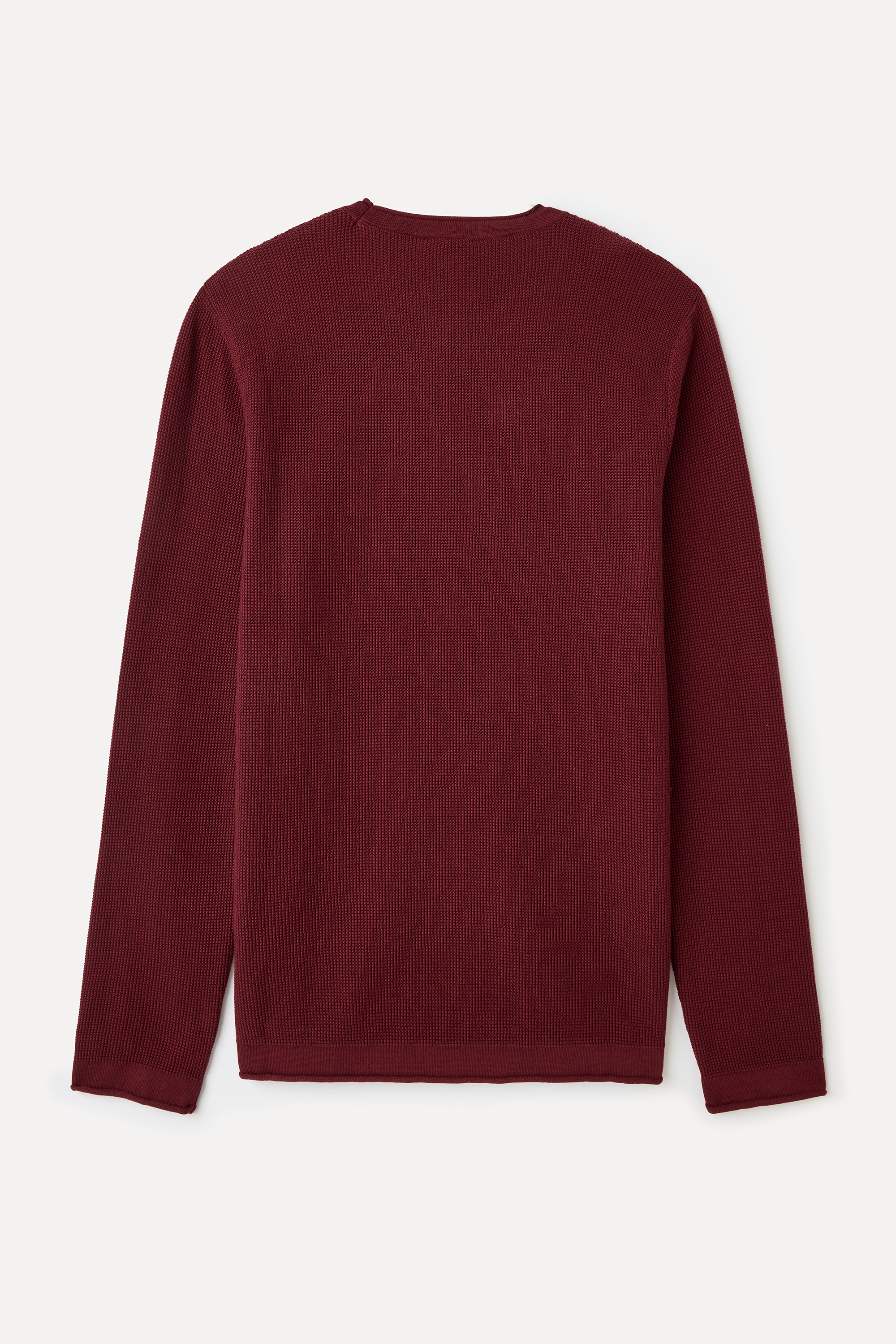 BİSİKLET YAKA TRİKO KAZAK