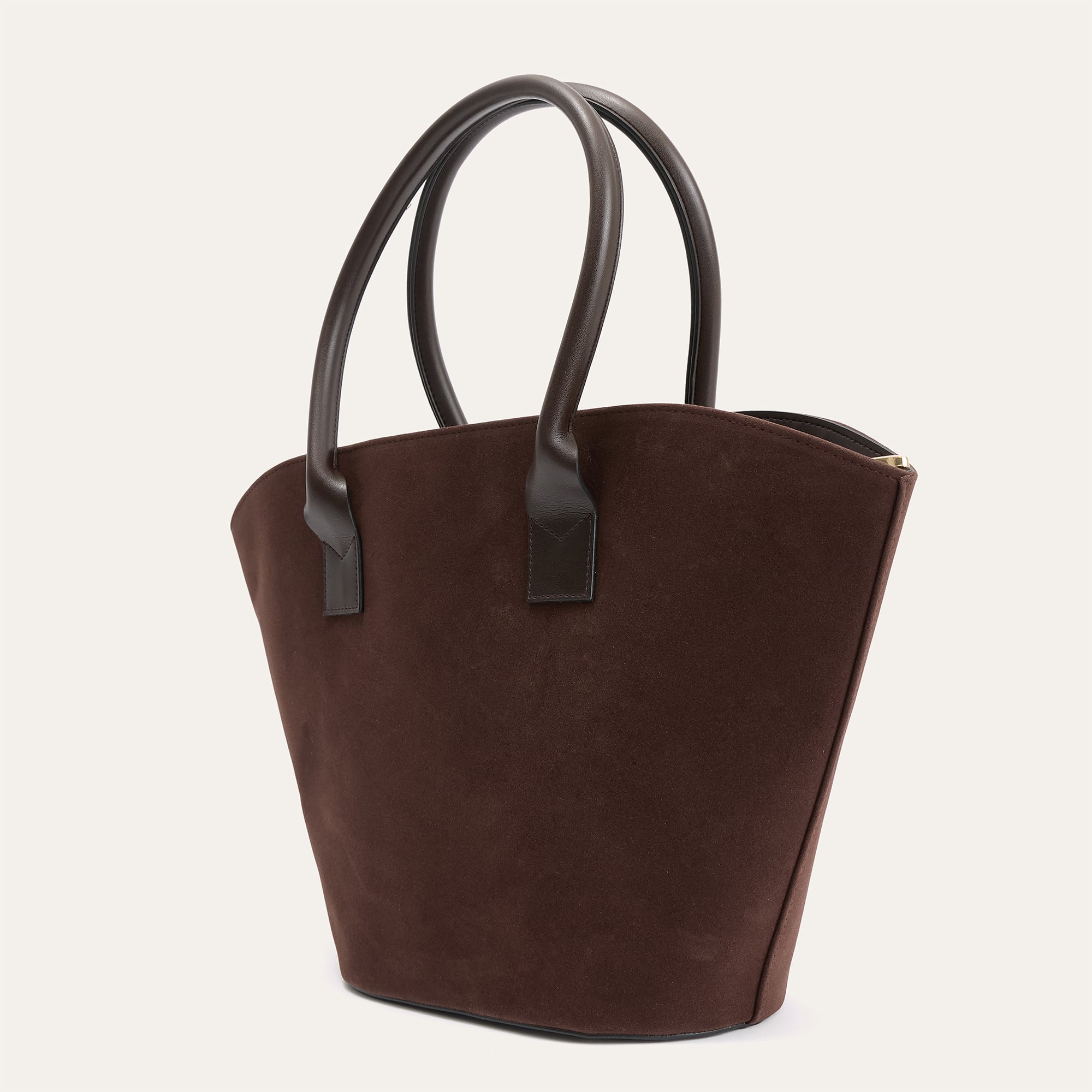 SÜET GÖRÜNÜMLÜ EL ÇANTASI