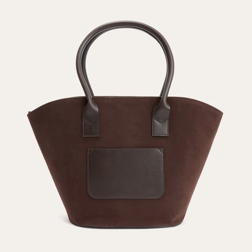  SÜET GÖRÜNÜMLÜ EL ÇANTASI