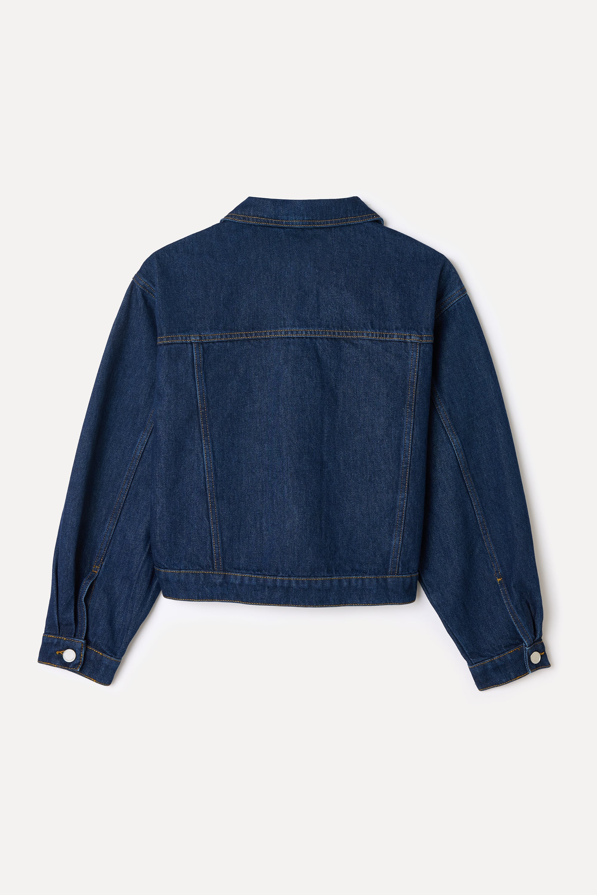 DİKİŞ DETAYLI JEAN CEKET