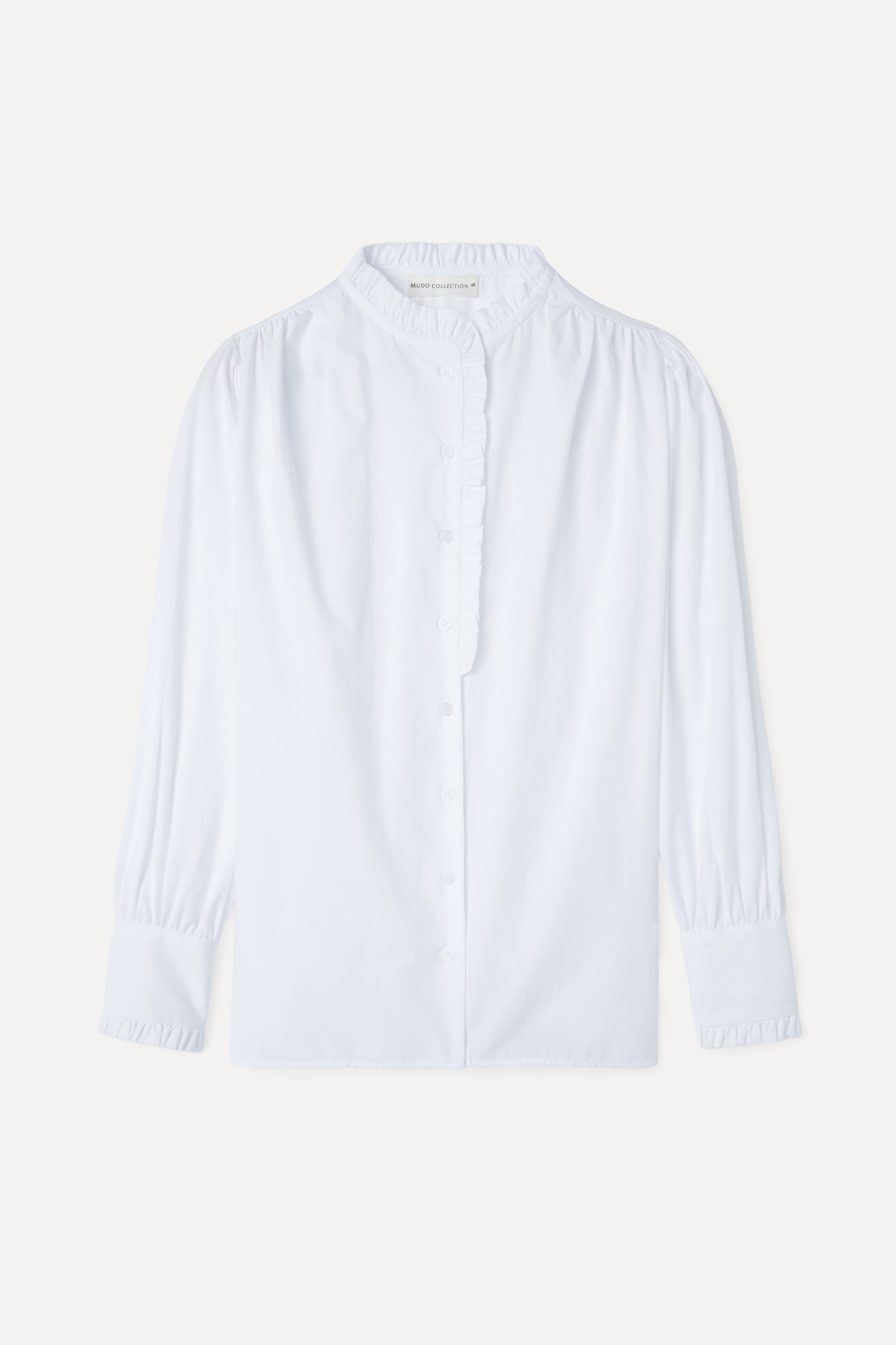 HAKİM YAKA FIRFIRLI GÖMLEK