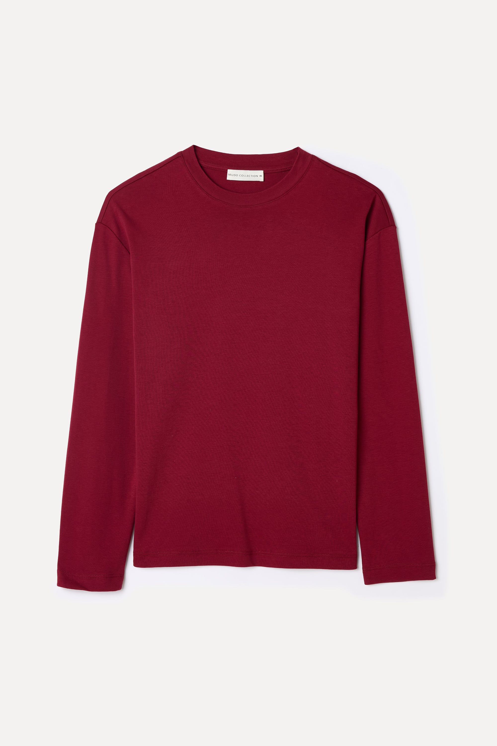 BİSİKLET YAKA UZUN KOLLU T-SHIRT