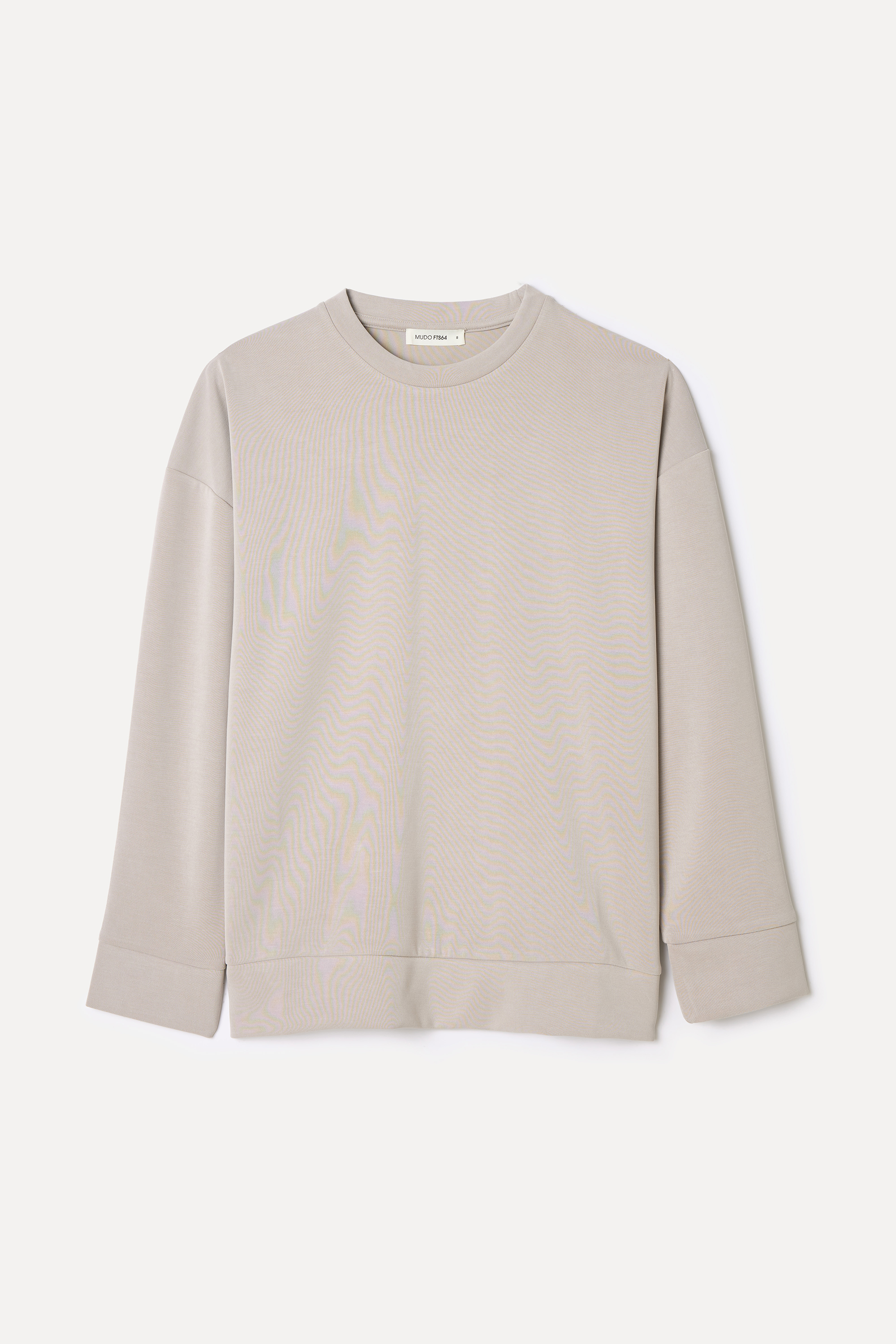 LOOSE FIT BİSİKLET YAKA SWEATSHIRT