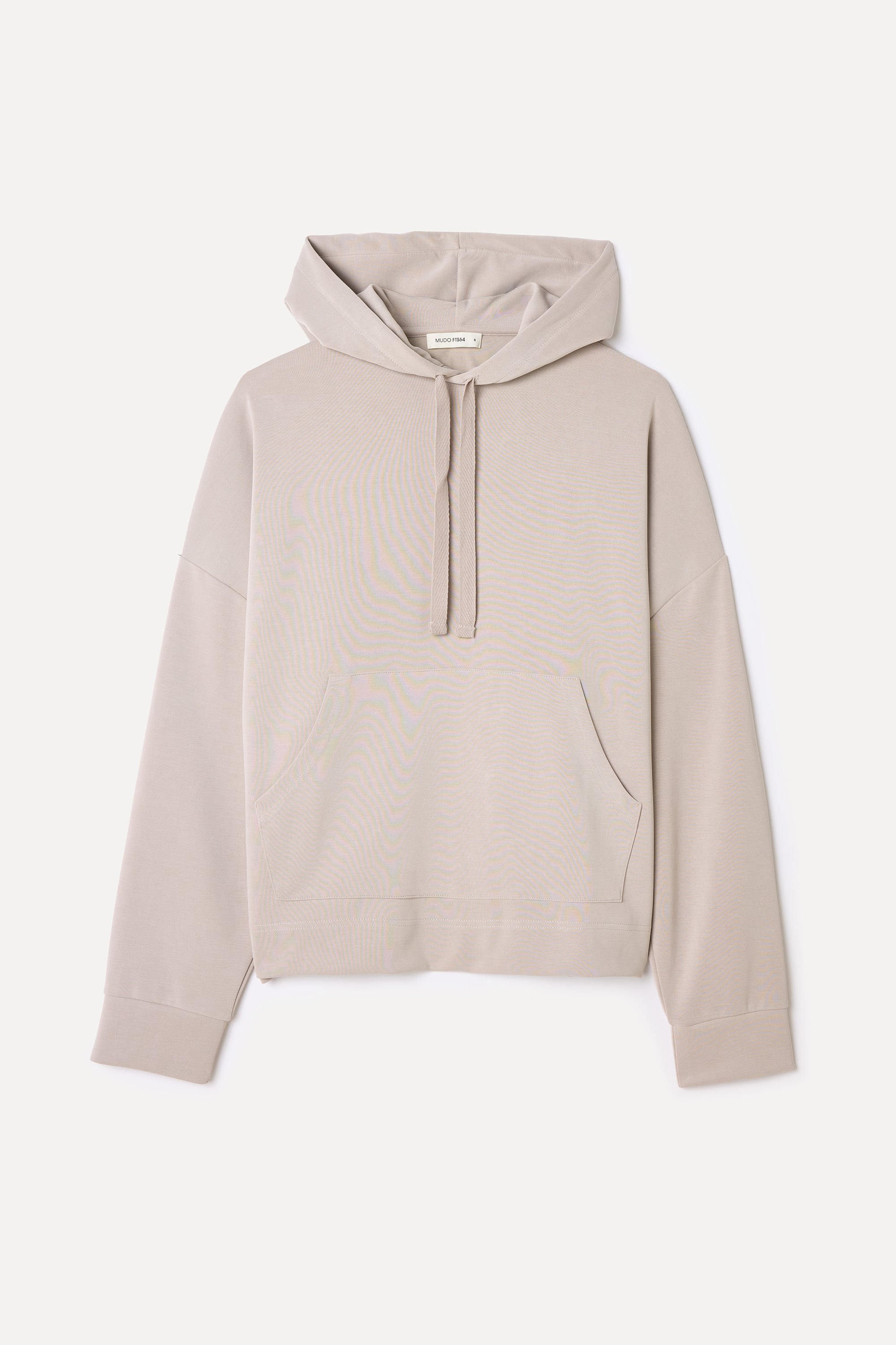 MODAL KARIŞIMLI LOOSE FIT KAPÜŞONLU SWEATSHIRT