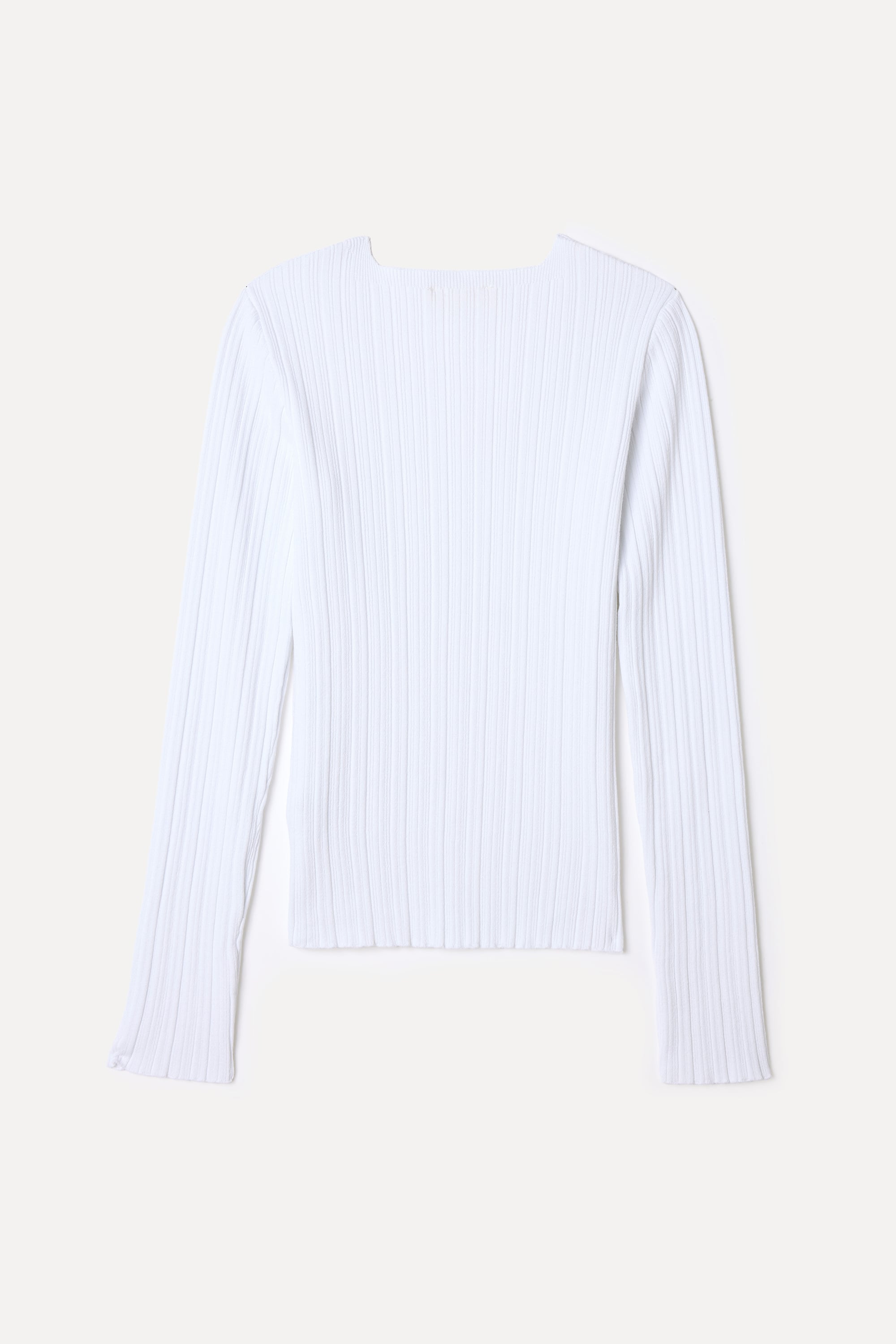 V YAKA FITTED TRİKO KAZAK