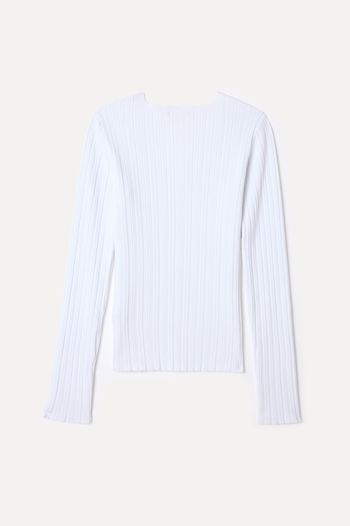  V YAKA FITTED TRİKO KAZAK