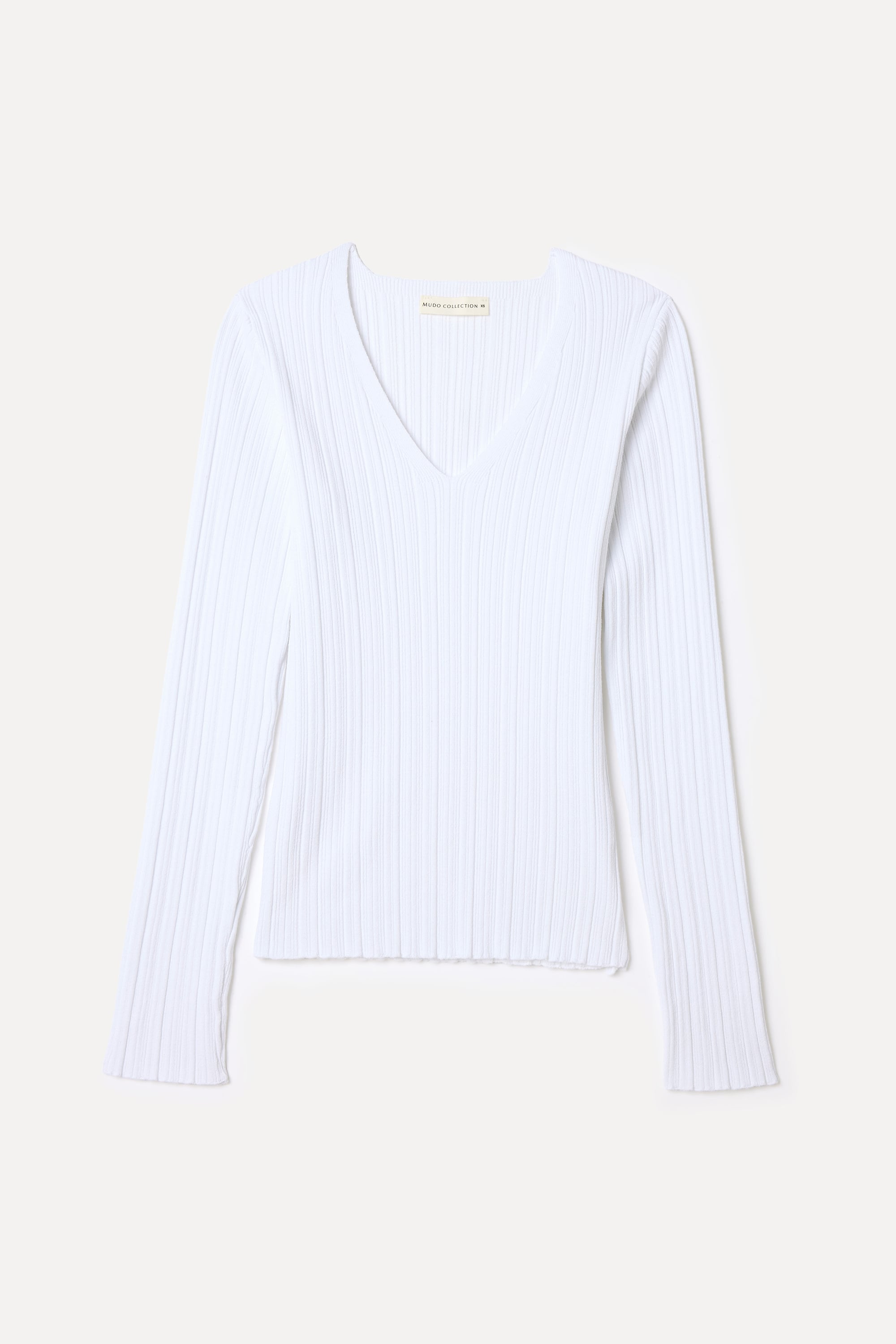 V YAKA FITTED TRİKO KAZAK