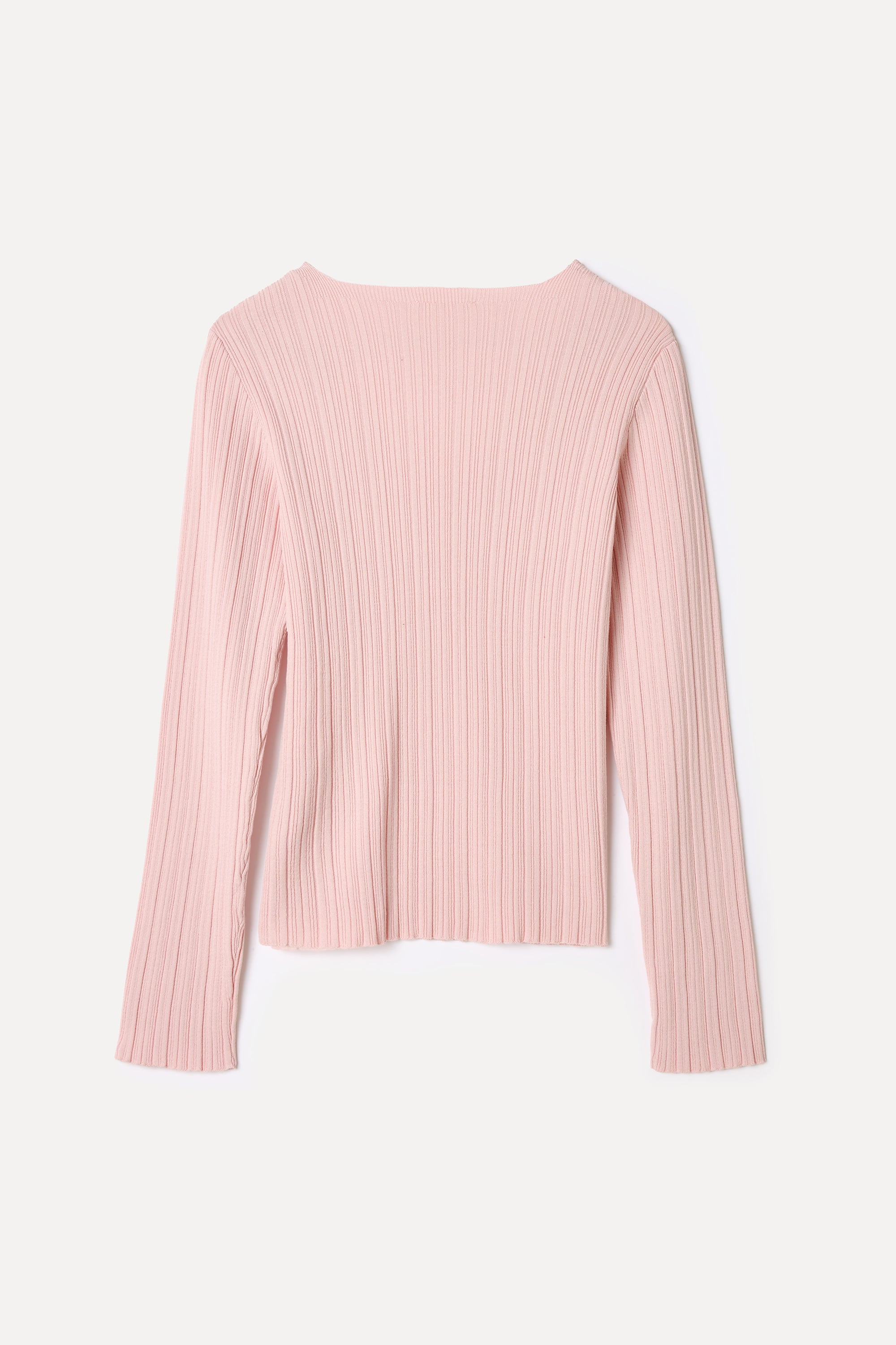 V YAKA FITTED TRİKO KAZAK