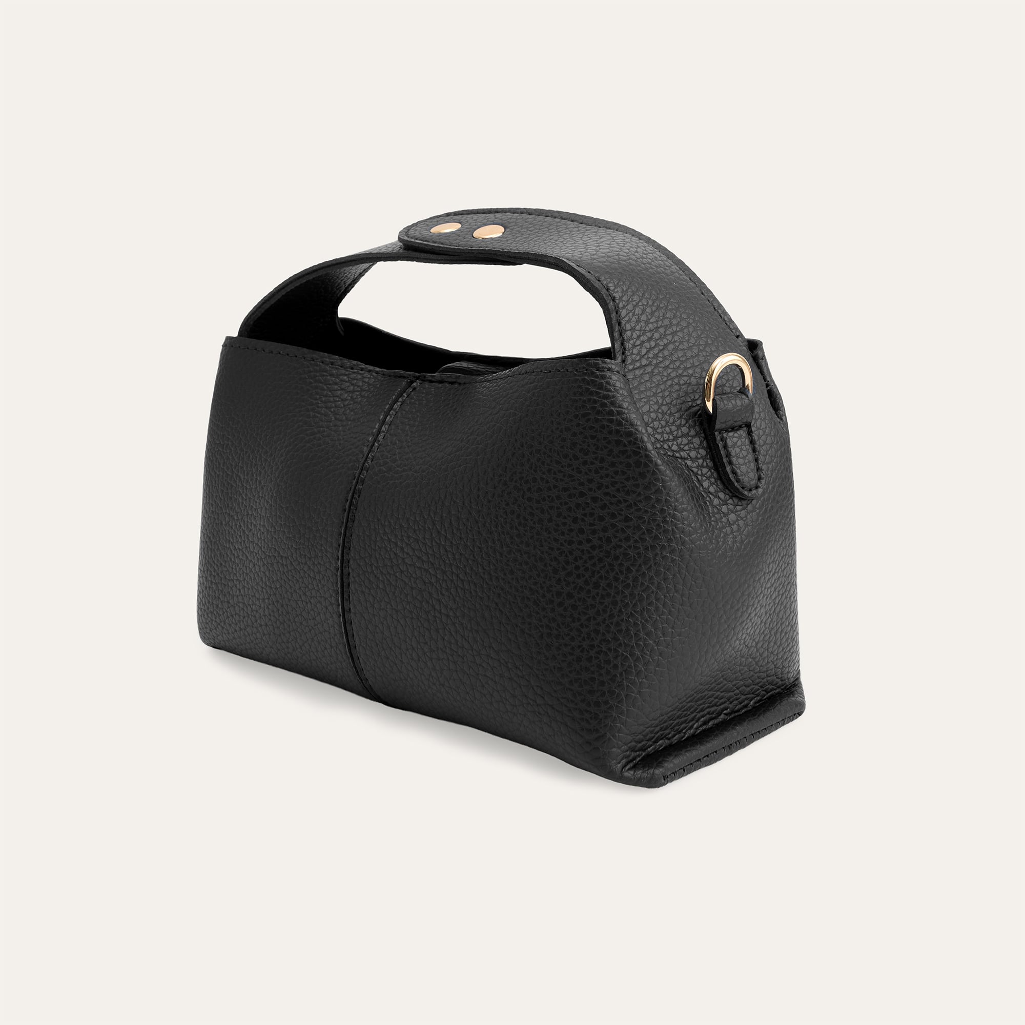 DERİ GÖRÜNÜMLÜ OMUZ ÇANTASI