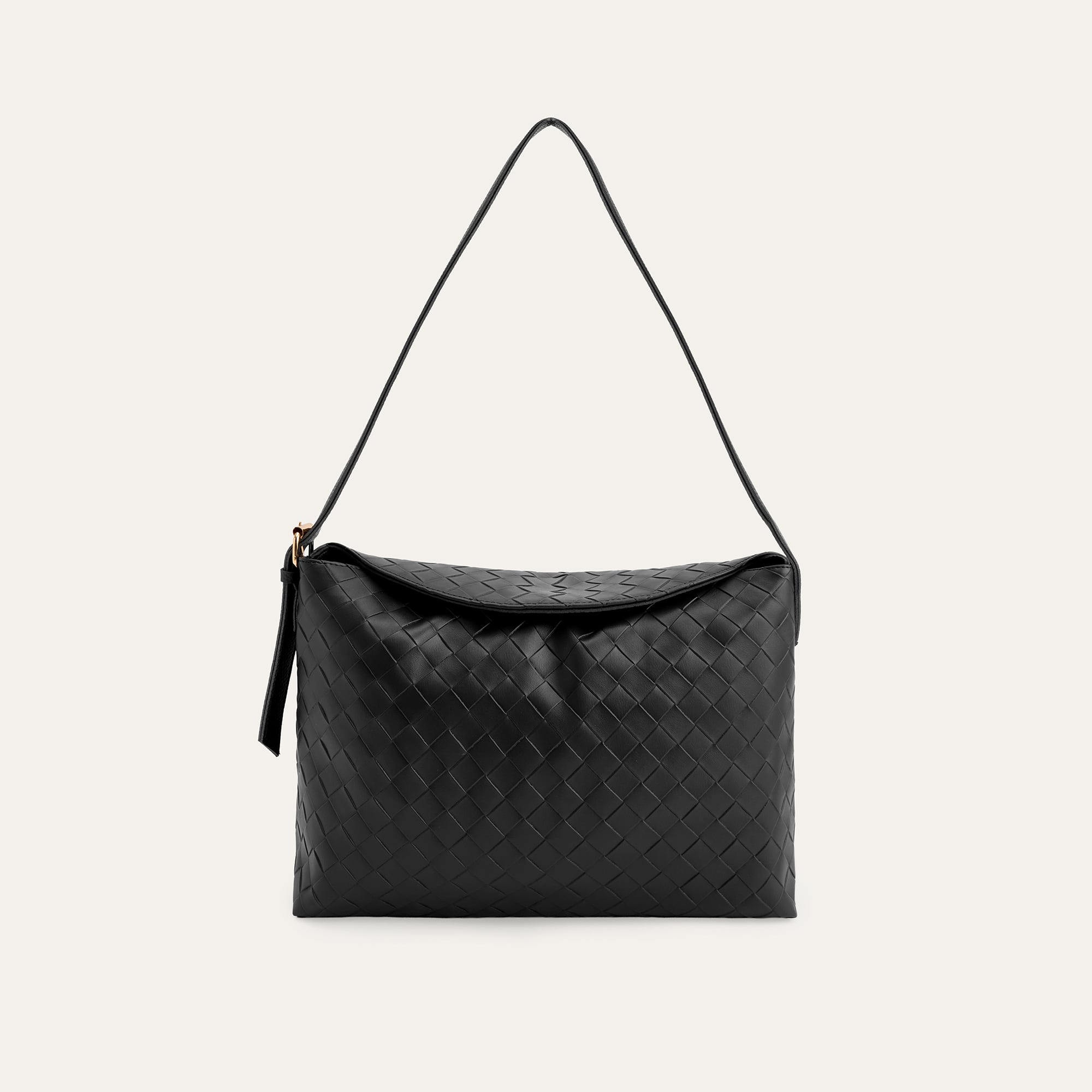 DERİ GÖRÜNÜMLÜ EL ÇANTASI