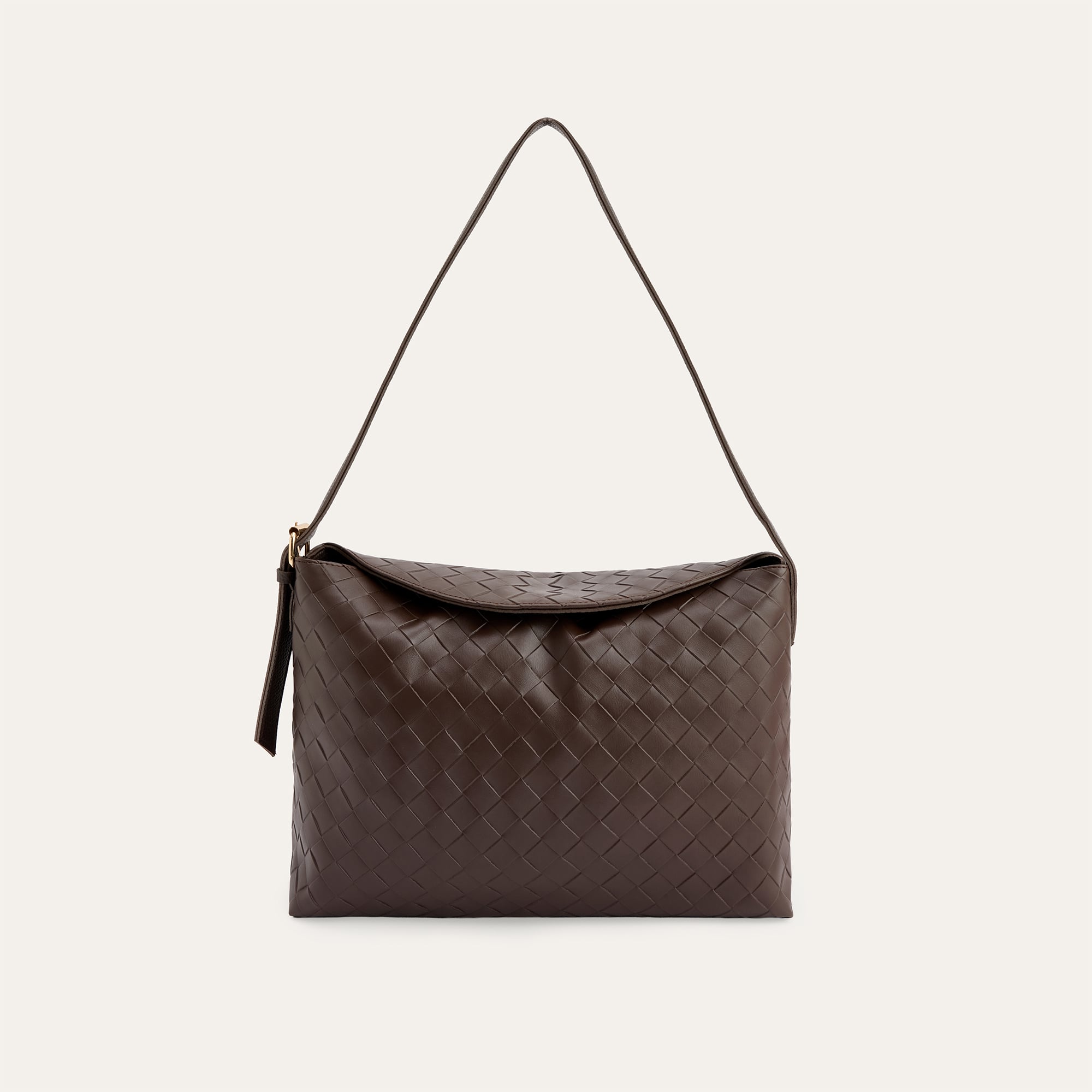 DERİ GÖRÜNÜMLÜ EL ÇANTASI