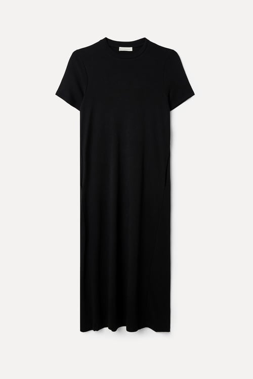 A FORM KISA KOLLU UZUN ELBİSE