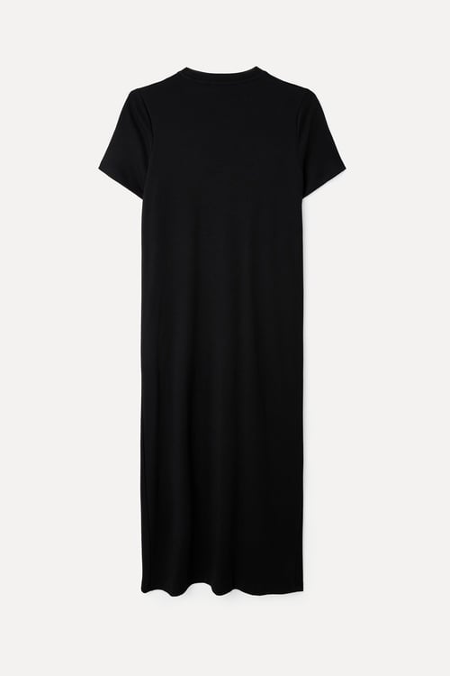 A FORM KISA KOLLU UZUN ELBİSE