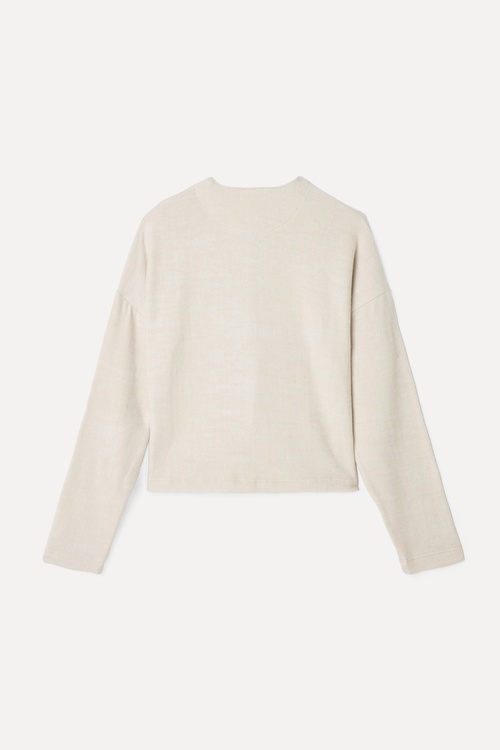  BİSİKLET YAKA DÜĞMELİ HIRKA