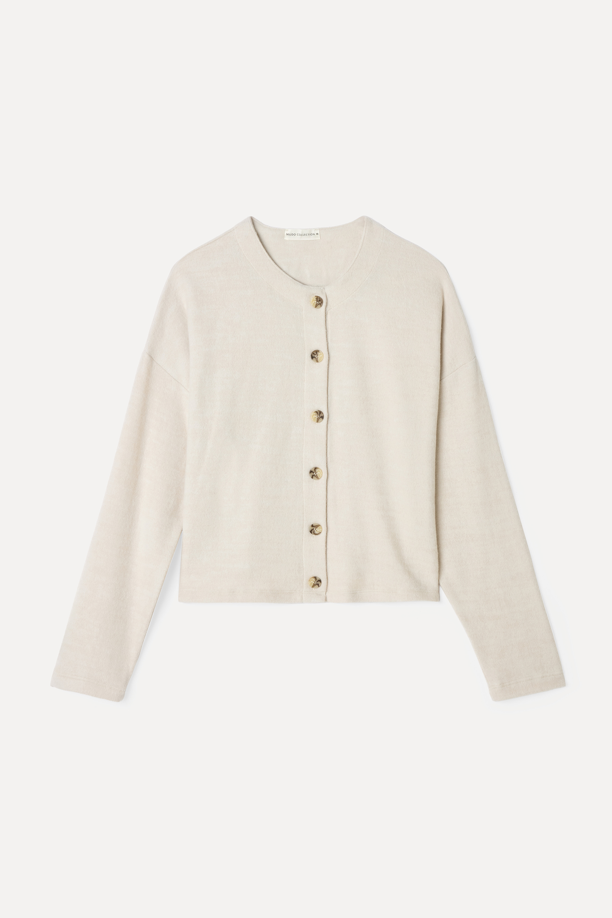 BİSİKLET YAKA DÜĞMELİ HIRKA