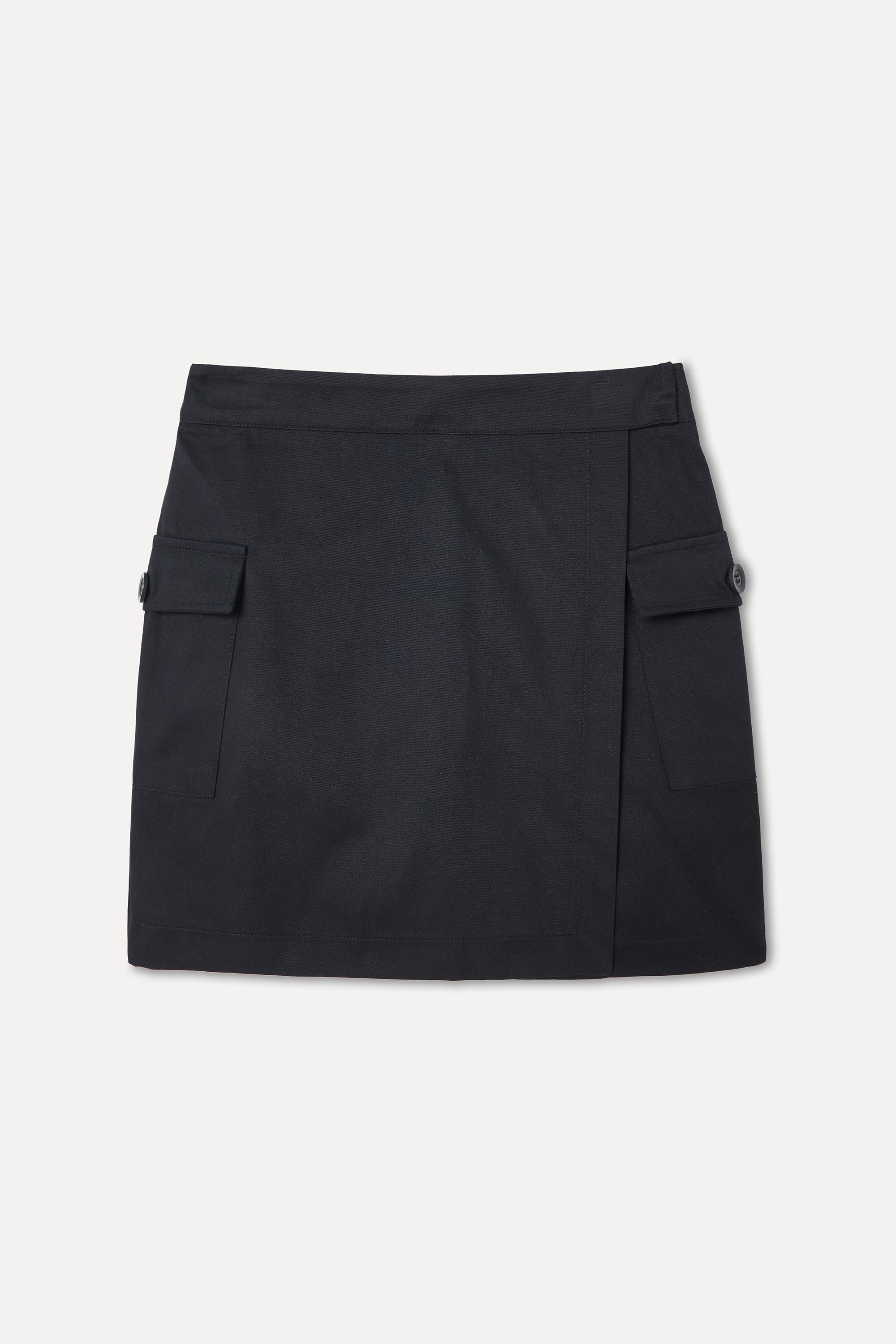 CEPLİ MİNİ ŞORT ETEK