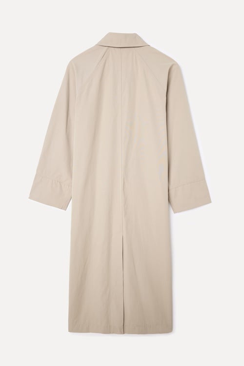 OVERSIZE UZUN TRENÇKOT