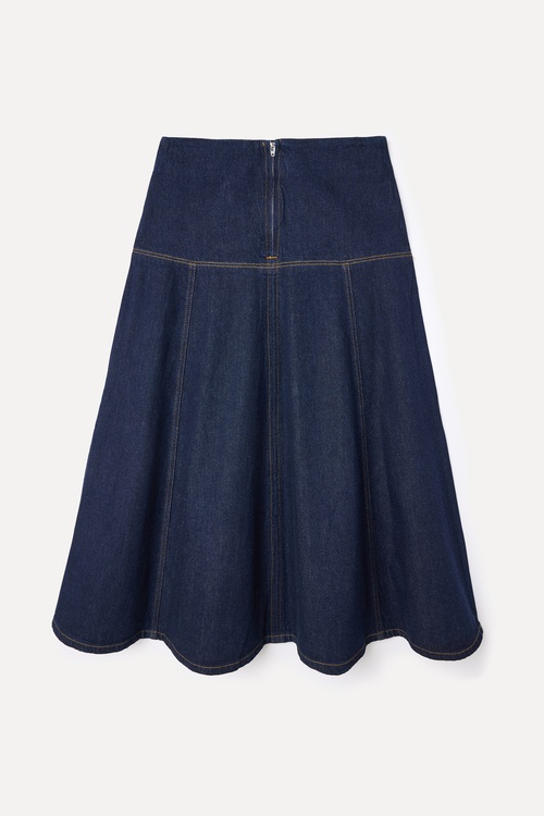  A FORM MİDİ JEAN ETEK