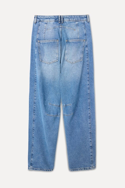  LOOSE FIT DİKİŞ DETAYLI JEAN PANTOLON