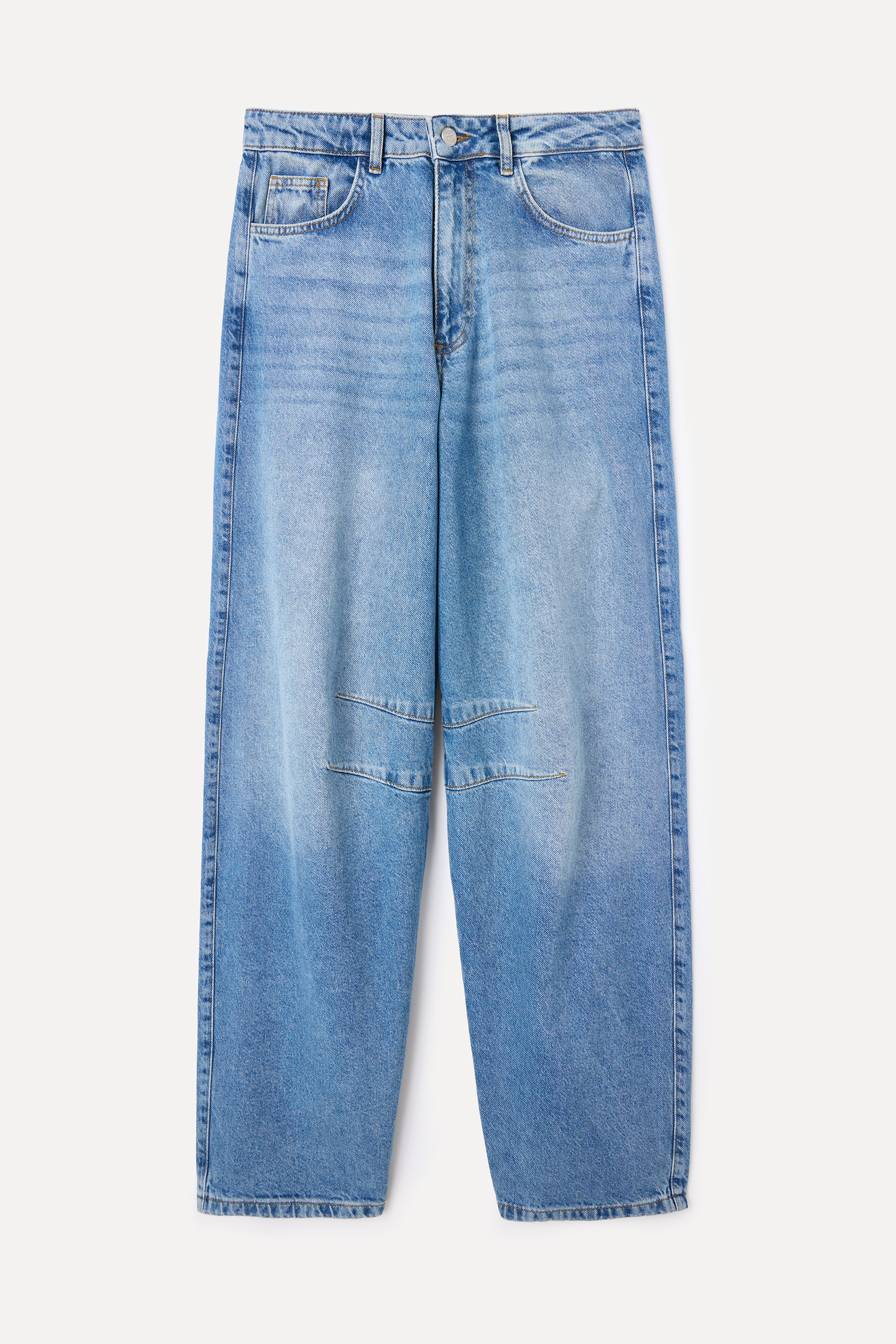 LOOSE FIT DİKİŞ DETAYLI JEAN PANTOLON