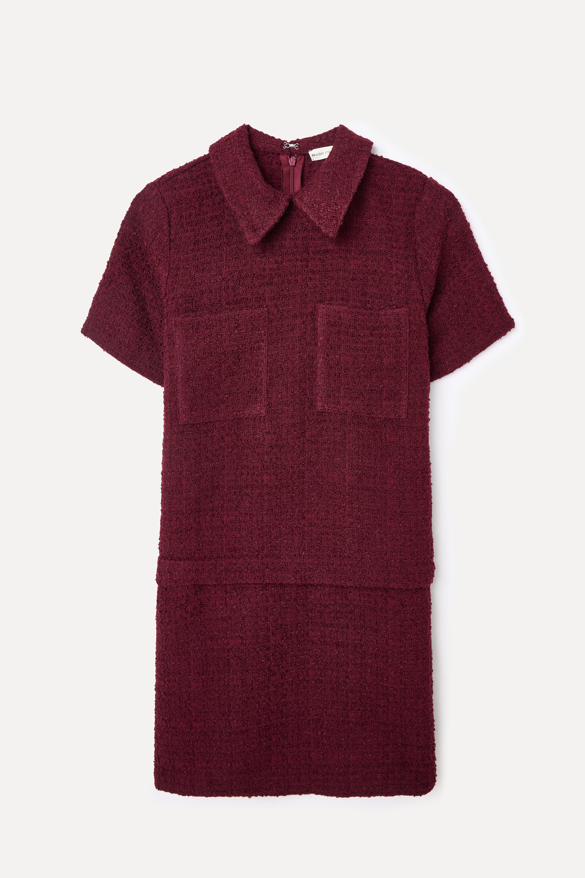 CEP DETAYLI TÜVİT MİNİ ELBİSE