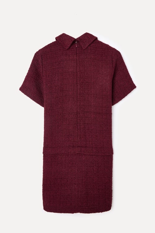  CEP DETAYLI TÜVİT MİNİ ELBİSE