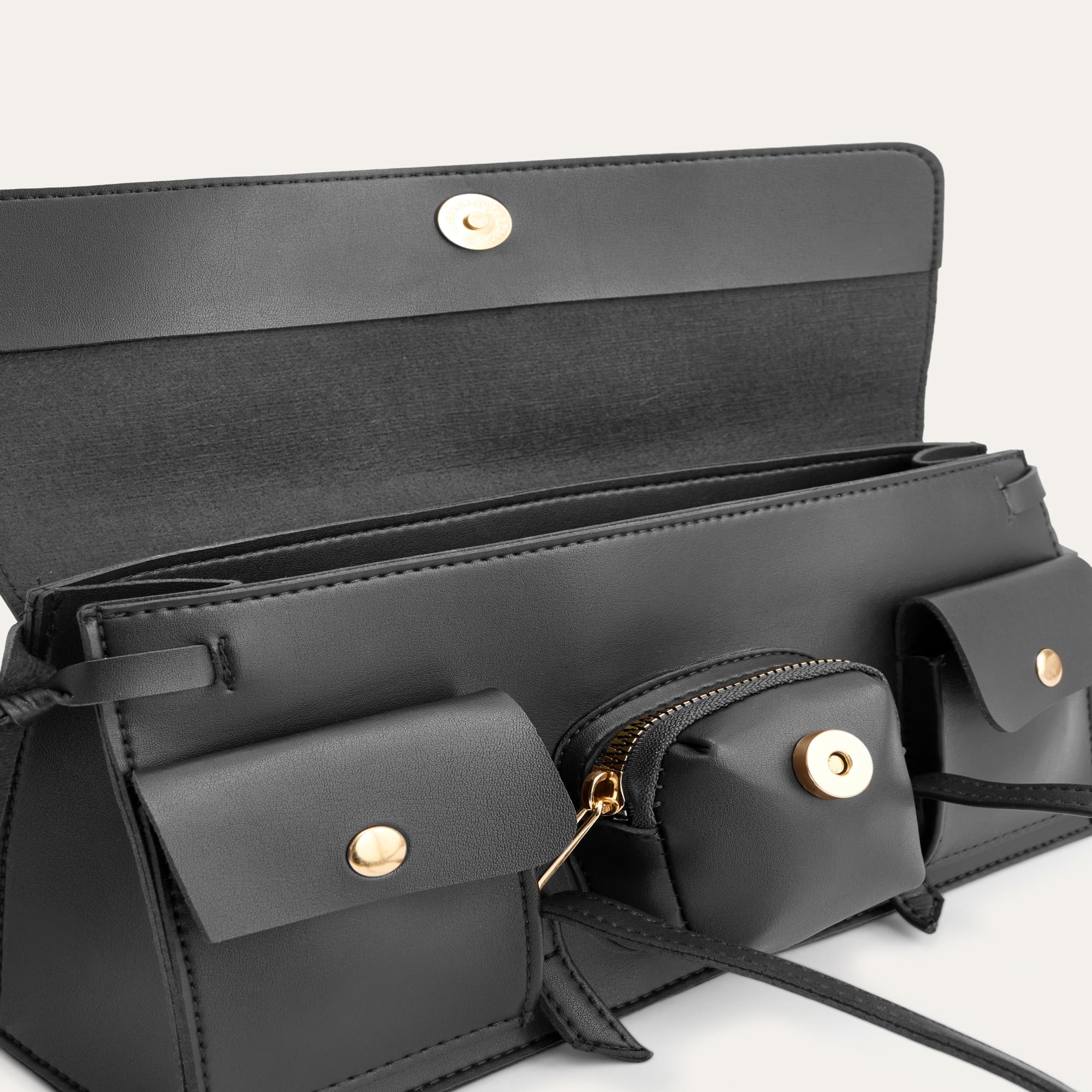 ÇOK GÖZLÜ EL ÇANTASI