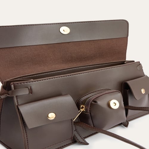 ÇOK GÖZLÜ EL ÇANTASI