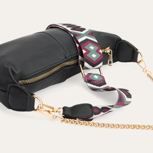 ASKI DETAYLI OMUZ ÇANTASI