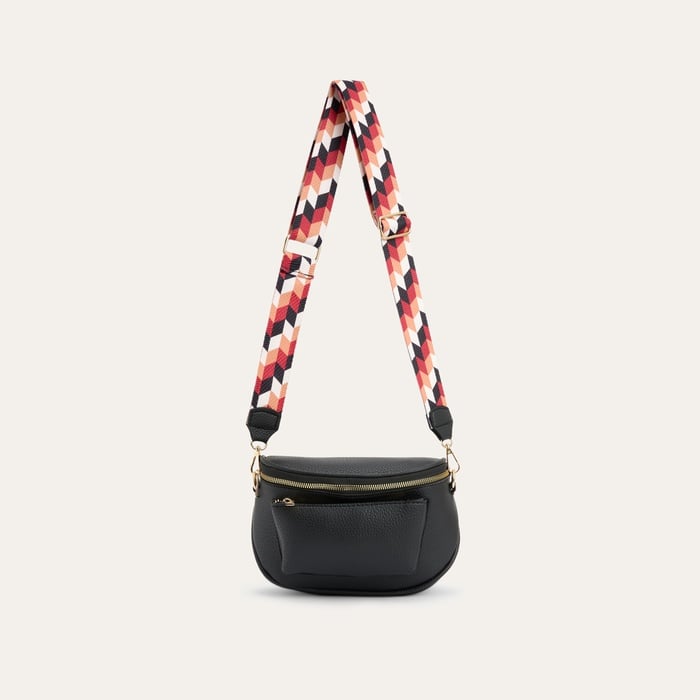 RENKLİ ASKILI OMUZ ÇANTASI