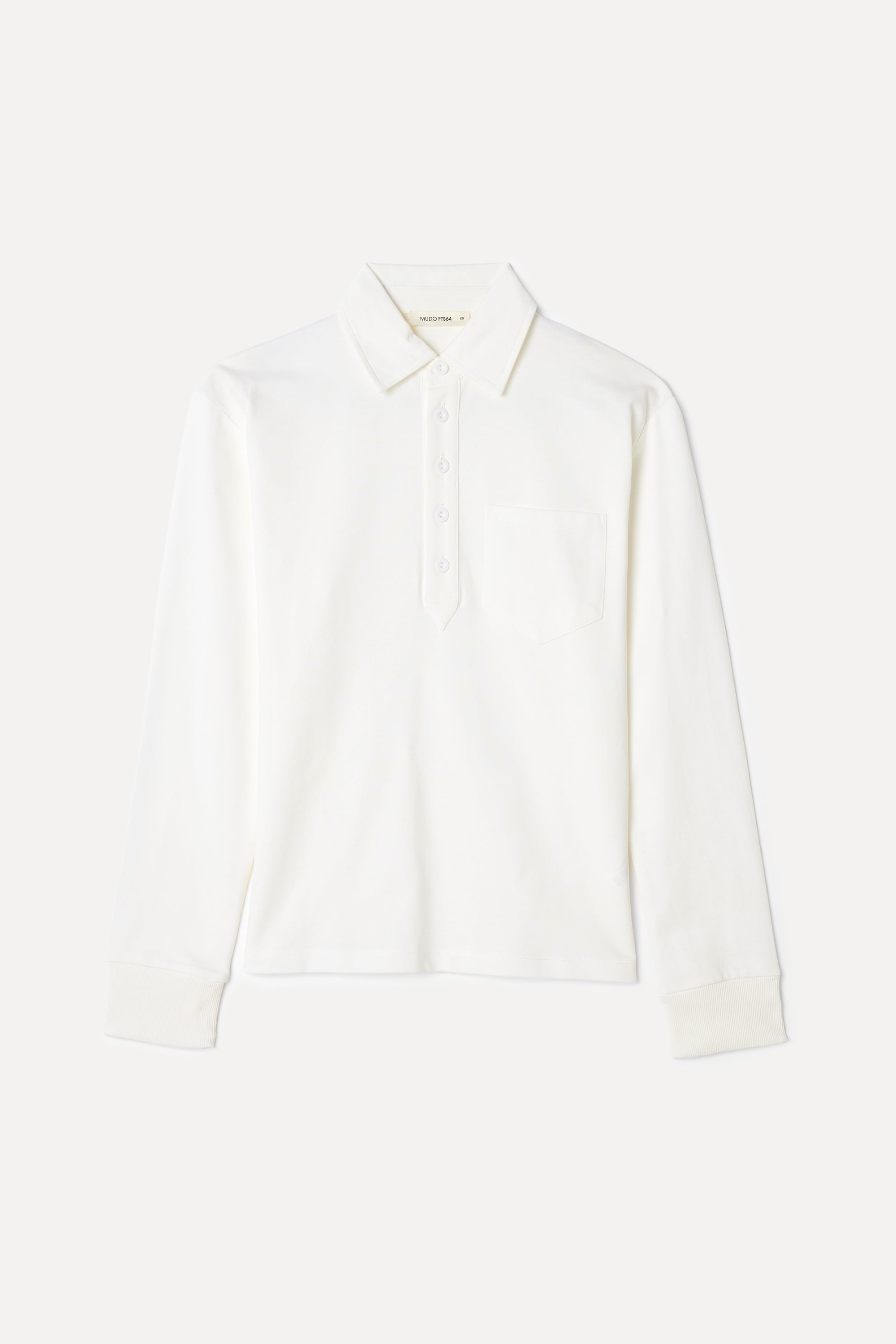 LOOSE FIT POLO YAKA SWEATSHIRT