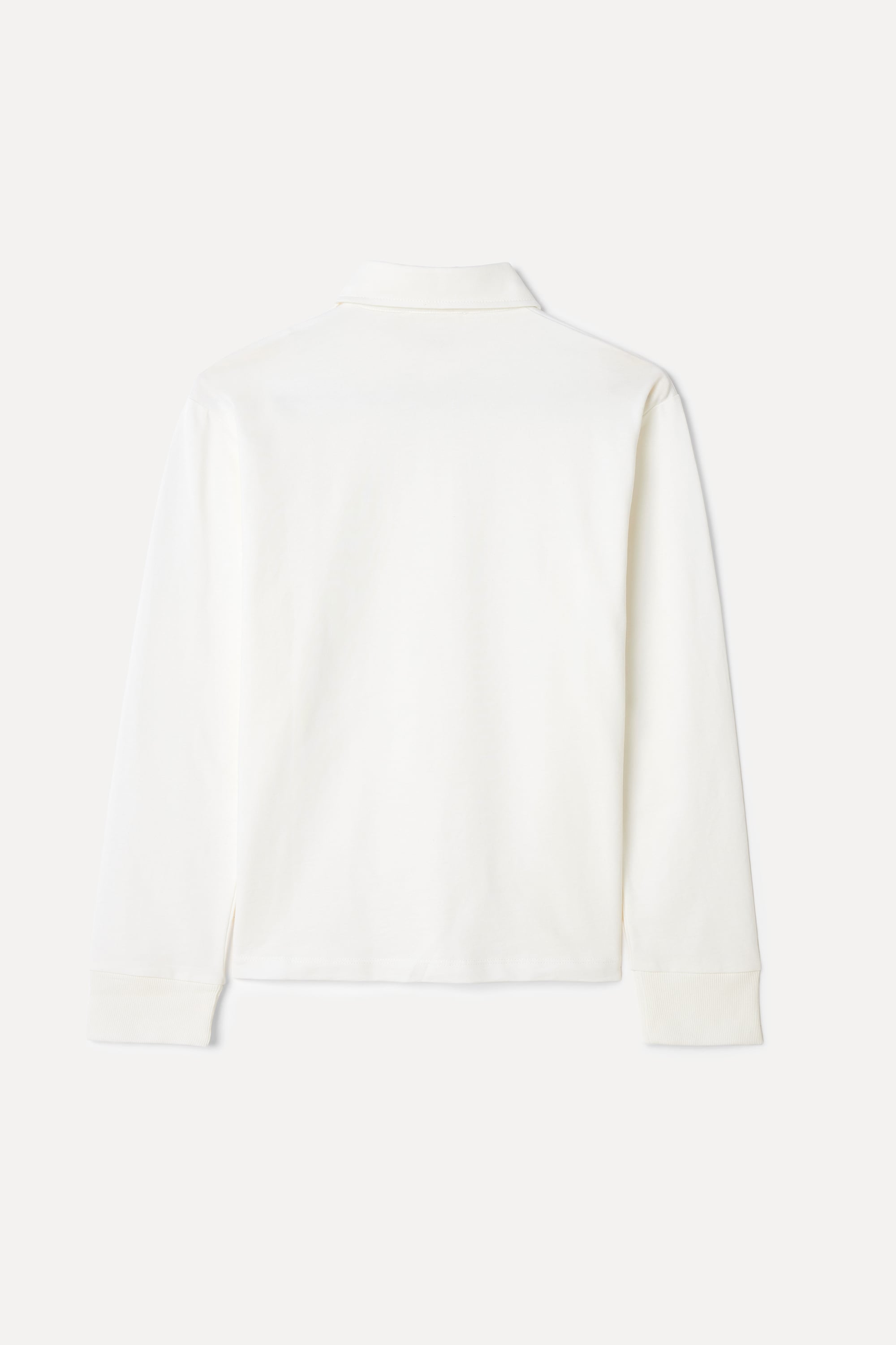 LOOSE FIT POLO YAKA SWEATSHIRT