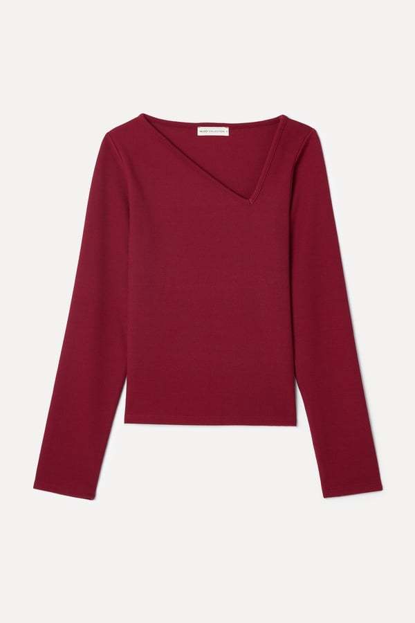 ASİMETRİK YAKA BLUZ