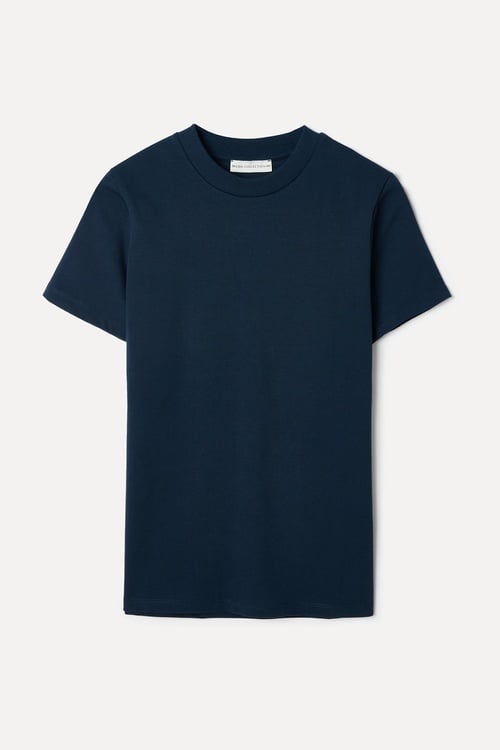 BİSİKLET YAKA KISA KOLLU T-SHIRT