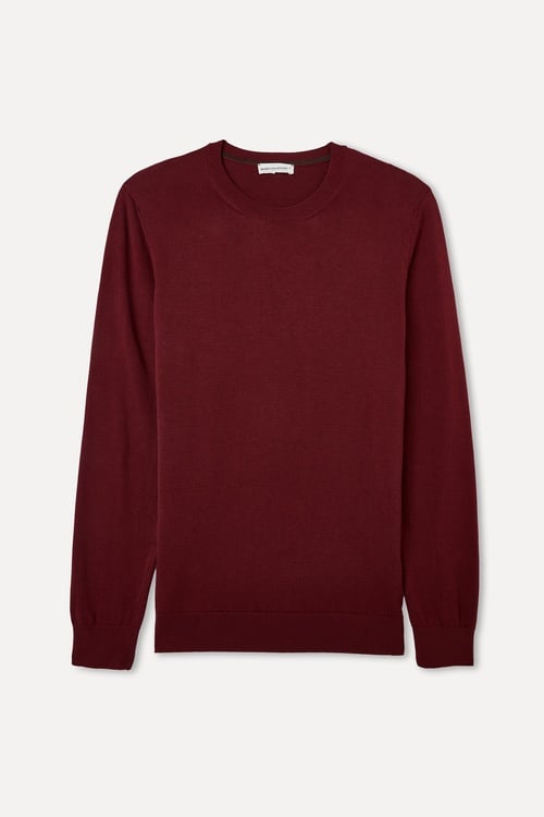 BİSİKLET YAKA TRİKO KAZAK