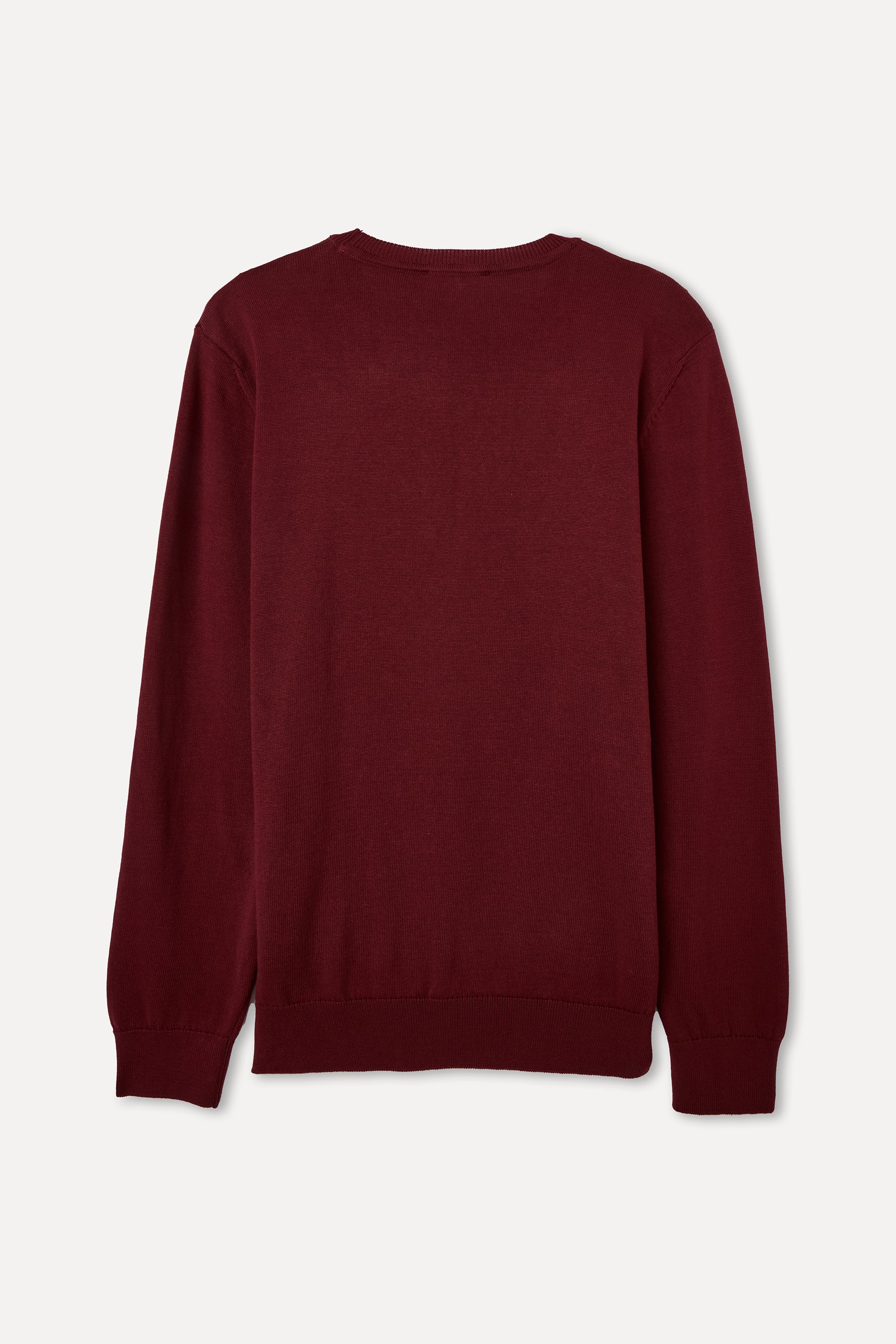 BİSİKLET YAKA TRİKO KAZAK