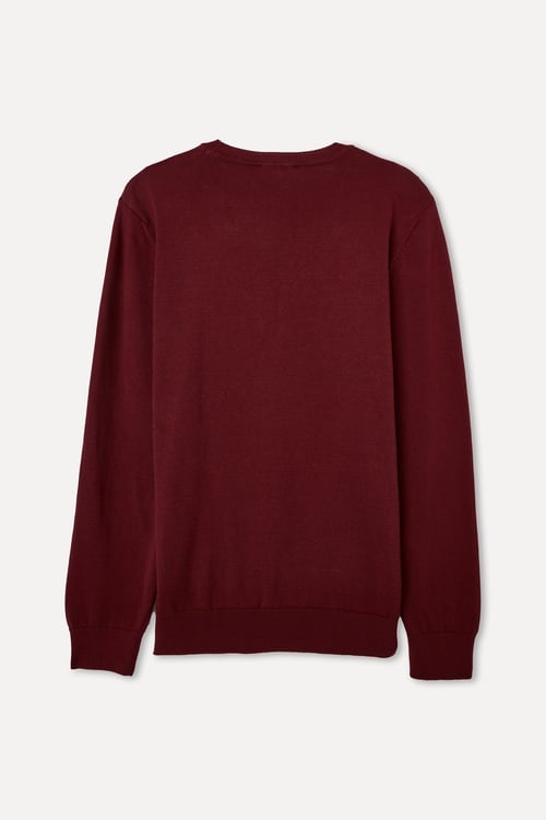 BİSİKLET YAKA TRİKO KAZAK