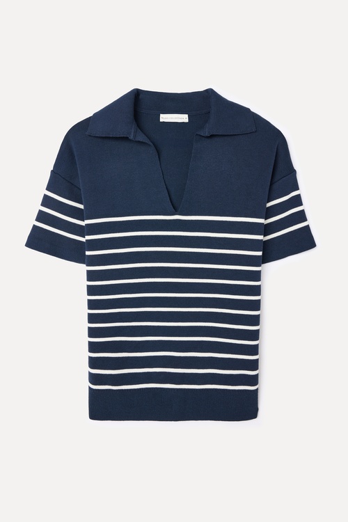  LOOSE FIT POLO YAKA KISA KOLLU KAZAK